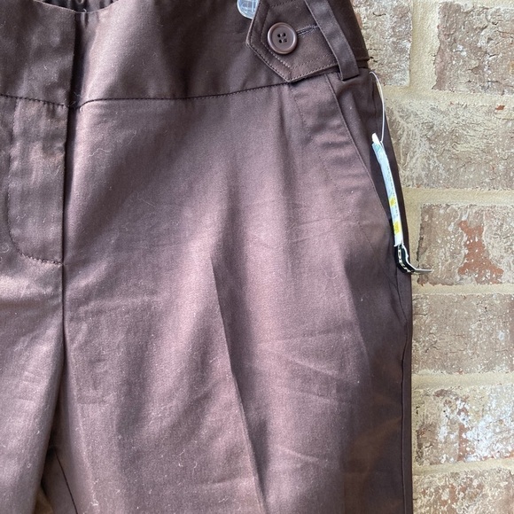 Bamboo Traders Brown Bermuda Shorts size 8 NEW WITH TAGS - Picture 3 of 15